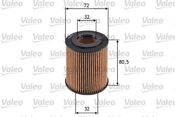 VALEO Ölfilter (586551) für BMW 3 1 X1 5 Z4 X3