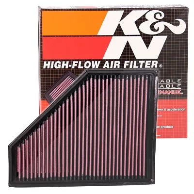 K&N FILTERS Luftfilter (33-2942) für BMW 1 3 X1 Auto Filtereinsatz