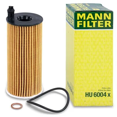 MANN-FILTER Ölfilter mit Dichtung (HU 6004 x) für MINI Mini BMW 3 1 4 5 TOYOTA
