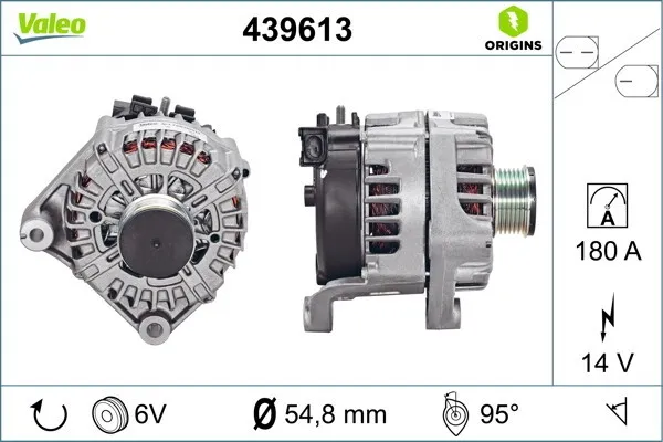 VALEO Lichtmaschine 14V 180A für BMW 1 3 X3 X1 5