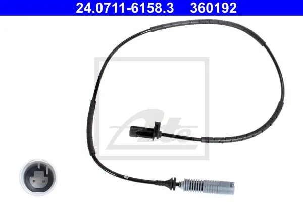 ATE ABS-Sensor Hinten (24.0711-6158.3) für BMW 1 3 | Drehzahlgeber,